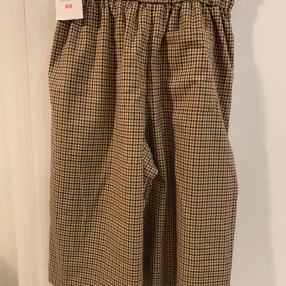JW Anderson X Uniqlo wide leg cropped trousers - Picture 1 of 5